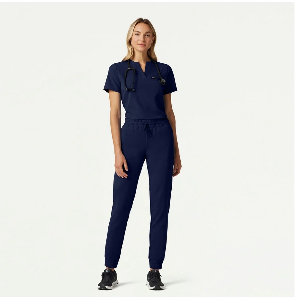 Women's Navy Scrub Pants